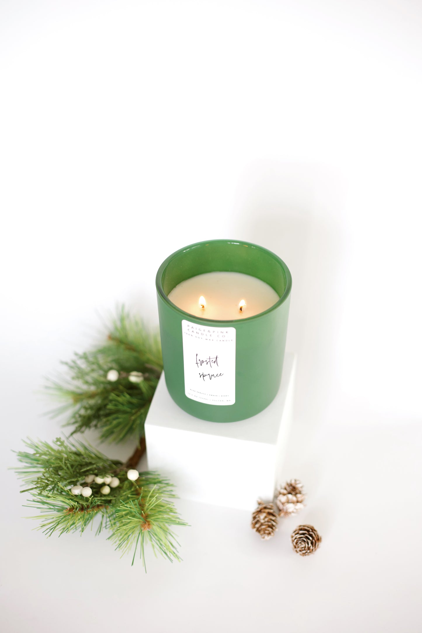 frosted spruce - seasonal