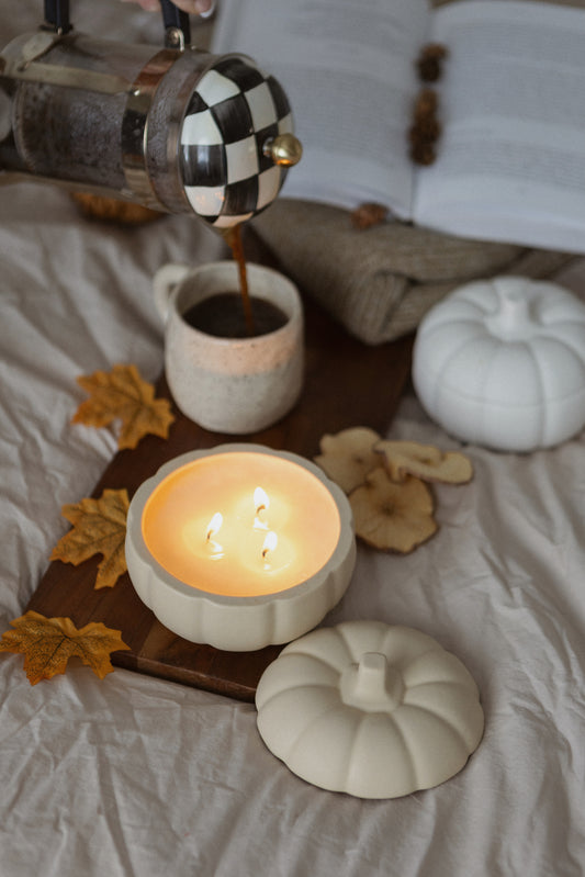 15oz triple wick pumpkin