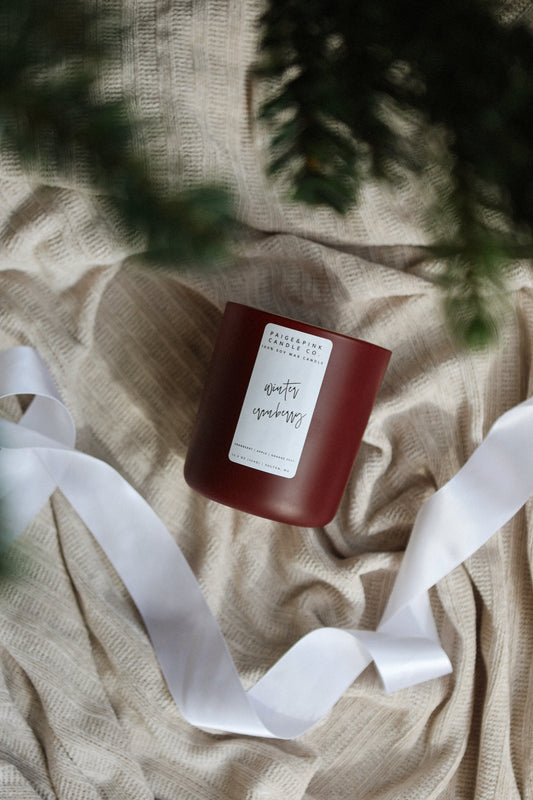 double wick winter cranberry - seasonal