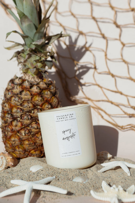 spicy margarita 12.5oz candle - seasonal