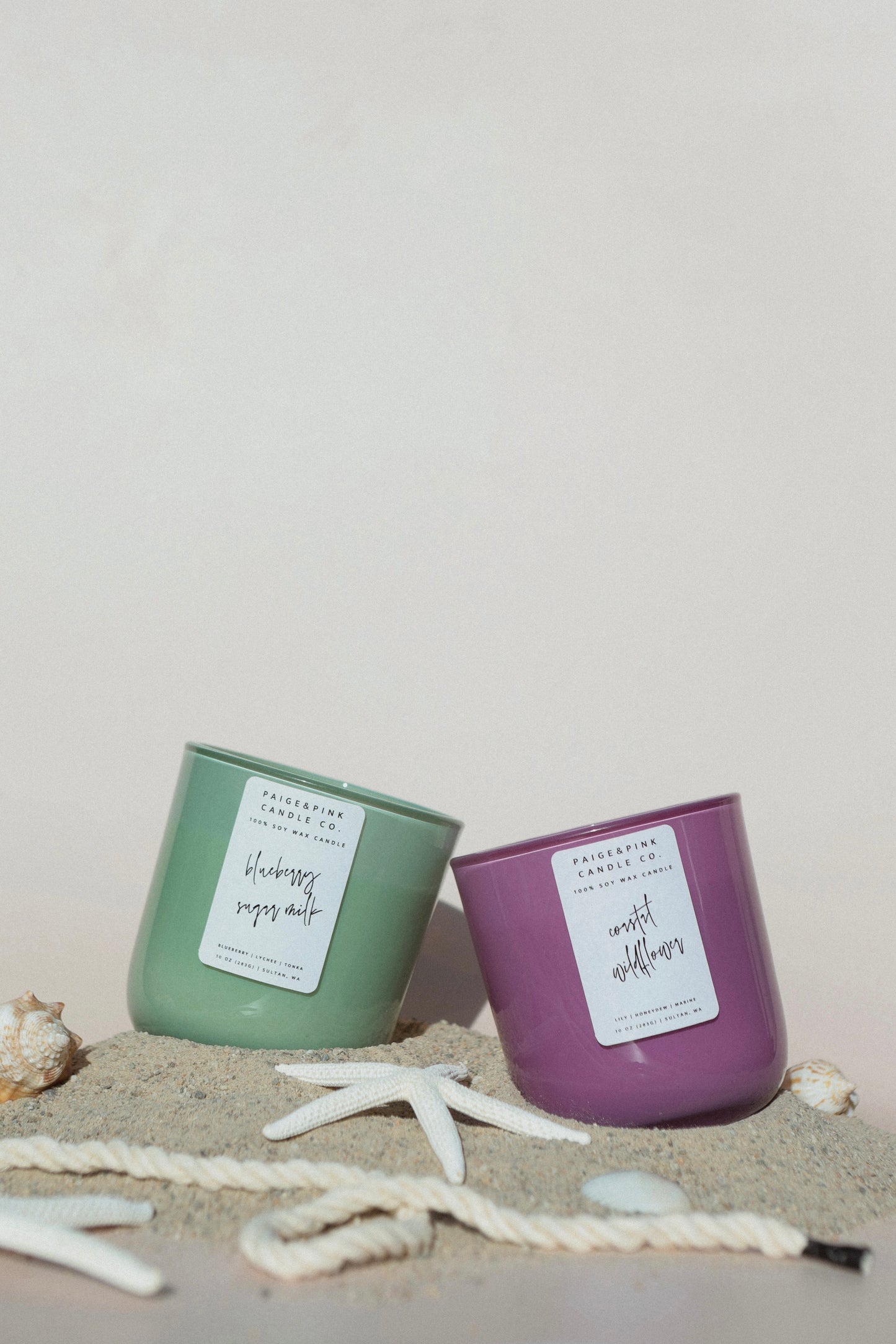 blueberry sugar milk 10oz candle - special edition