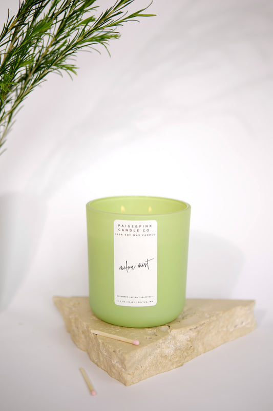 melon mist 12.5oz candle - special edition