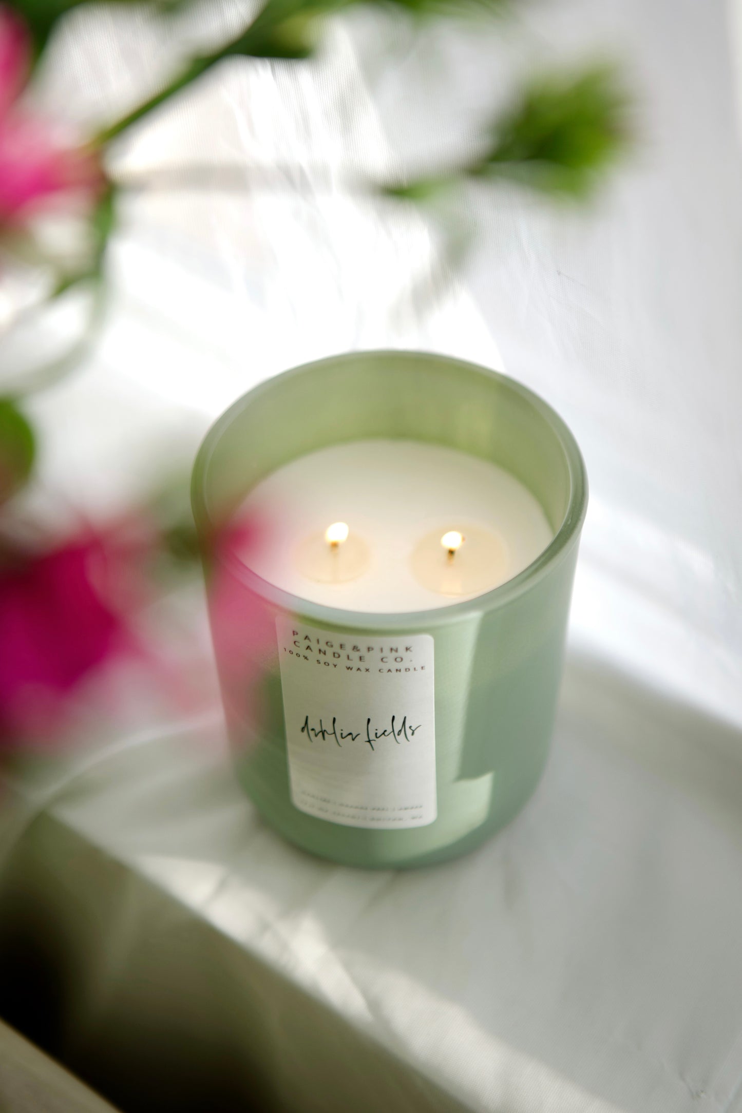dahlia fields 12.5oz candle - seasonal