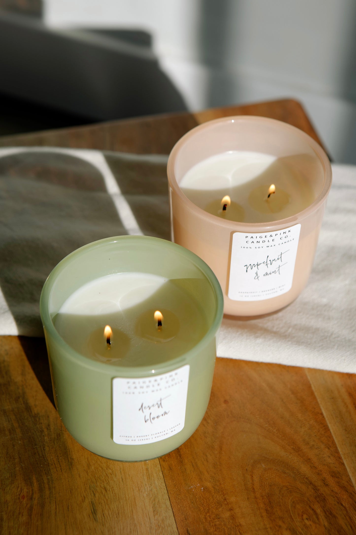 grapefruit & mint 10oz candle - special edition