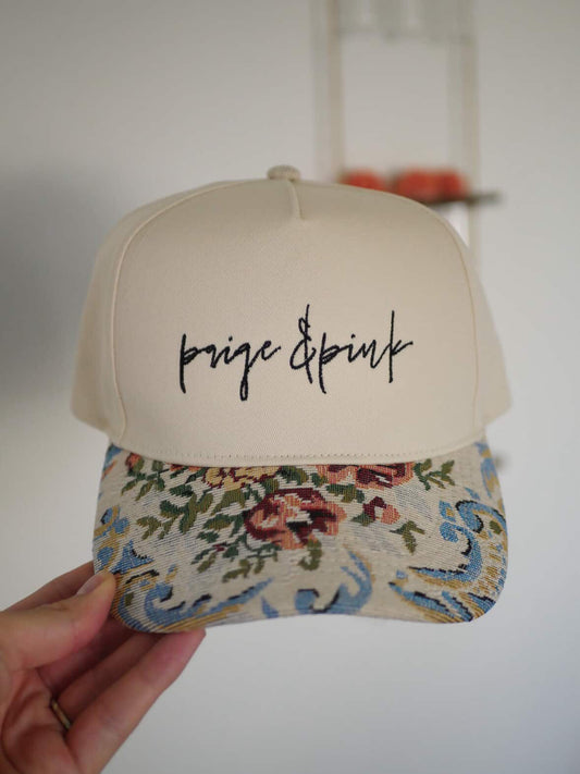 paige & pink logo hat